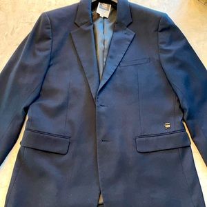 G star Blue Sport coat blazer